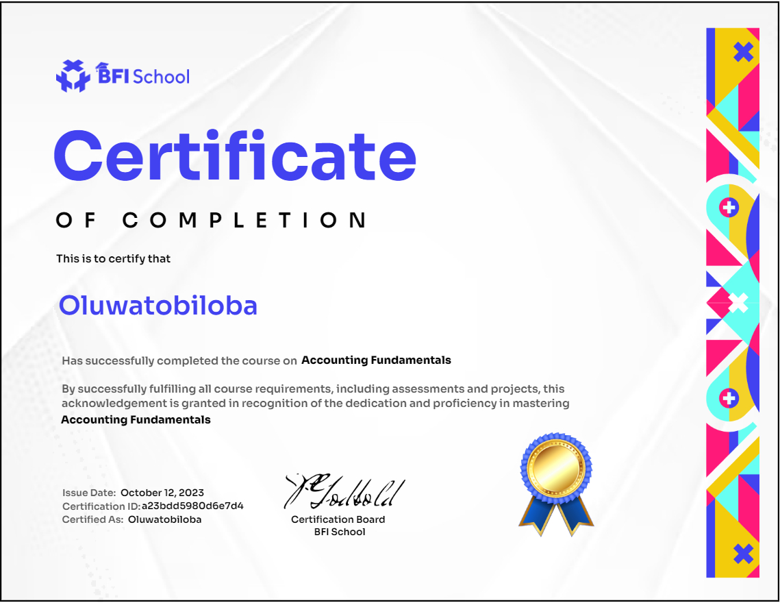 Accounting Fundamentals